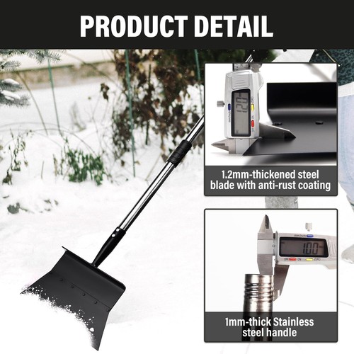 Multifunctional Garden Cleaning Shovel,Shovels for Digging,Heavy Duty Steel F... - Picture 3 of 6
