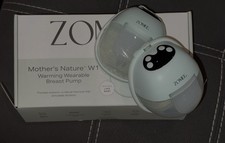 Zomee Mother's Nature W1 Wearable Electric Breast Pump Battery  Cable Manual