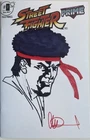Street Fighter Prime #0 (2025) Blank Cover w/RYU Sketch by Charlie Adlard
