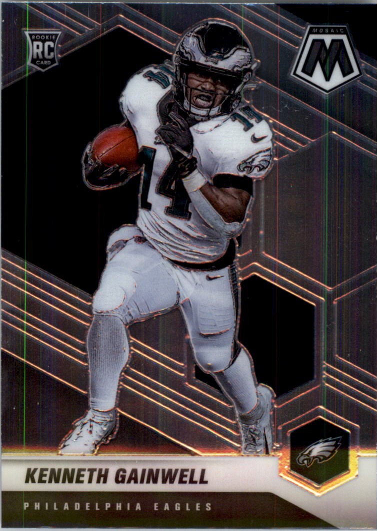 2021 Panini Mosaic #339 Kenneth Gainwell RC - FB