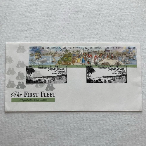 1987 Australia FDC The 200th Annv. of the Colonization of Australia First Fleet