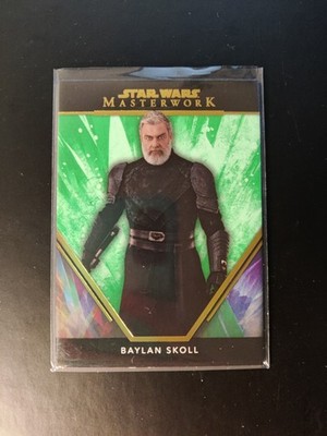 2024 Topps Star Wars Masterwork Baylan Skoll #5 Green 61/99