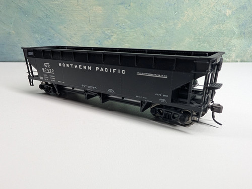 Coche de lastre Atlas escala HO Northern Pacific NP #87472 ruedas de metal LEER | Condition: Used