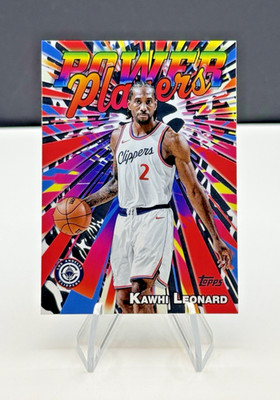 2025-26 Topps - Kawhi Leonard #PP-8 Power Players Los Angles Clippers