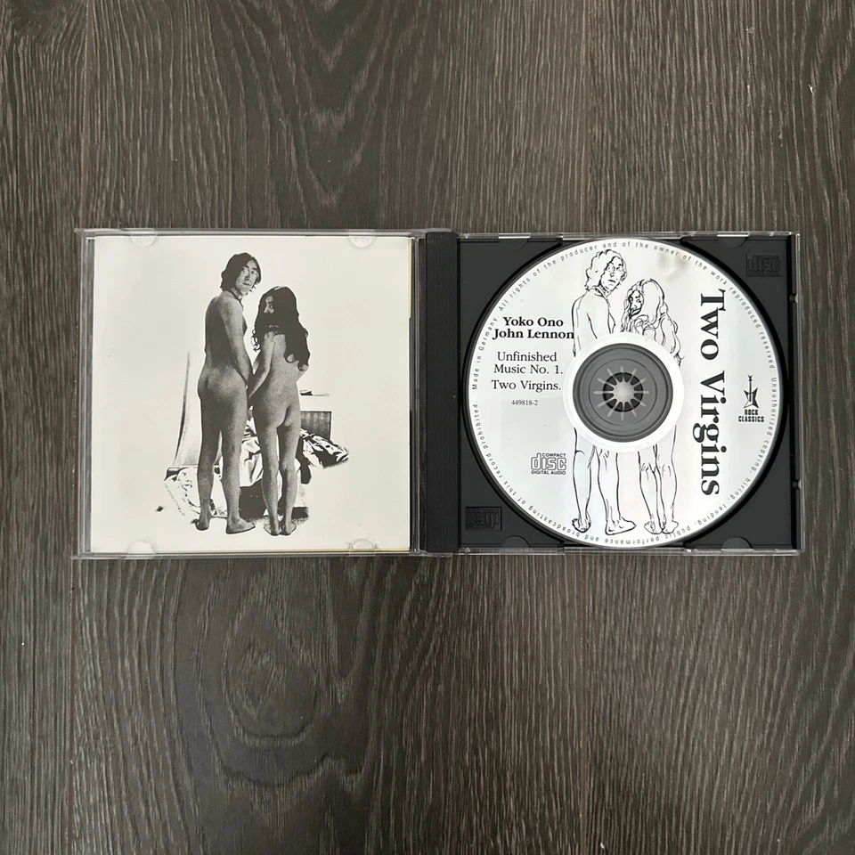 Música inacabada Nº 1: Two Virgins de John Lennon/Yoko Ono (CD) Foto 3 de 3