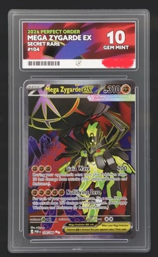 Mega Zygarde Ex 104/088 Ace 10 Perfect Subs