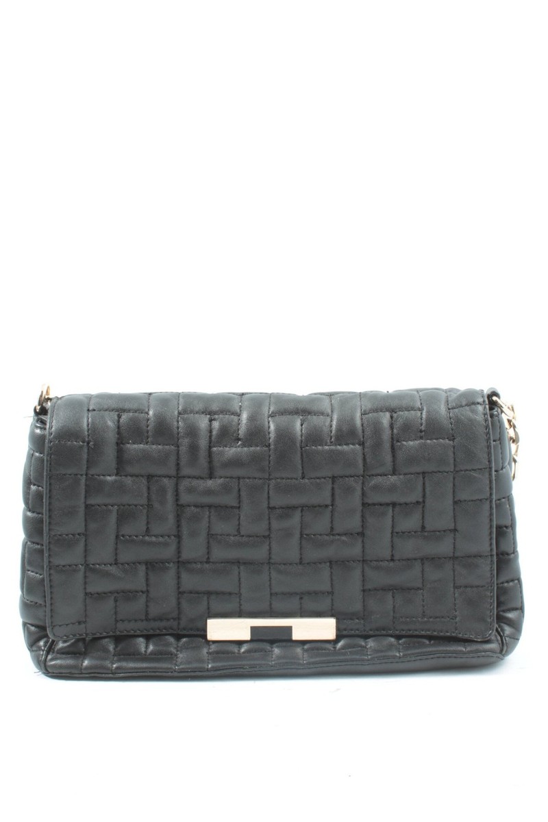 ZARA Borsa a spalla Donna Borsa nero stile professionale