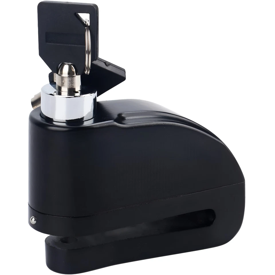 Bloqueo de alarma antirrobo rueda freno de disco seguridad moto para Harley Yamaha Foto 2 de 4