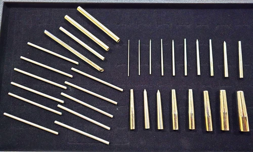 Piercing Taper & Receiving Tube Set 18g-7/16 Stainless Steel 316L Used Clean - product listing photo