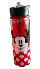 Disney Minnie Mouse Tritan Water Bottle 20 oz Red with Polka Dots