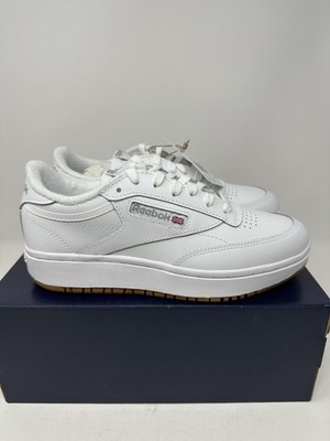 Reebok Club C Double Shoes Womens Size 8.5 White Tennis 100001198 New In Box