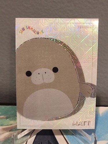 Panini Series 1 Squishmallow White Mojo Matt Numbered 151/199