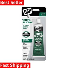 2.8 oz Waterproof Silicone Sealant - Perfect for Crafts, Repairs  Aquariums