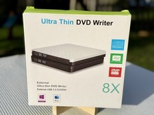 NEW Ultra Thin DVD Writer -External USB 3.0 D...