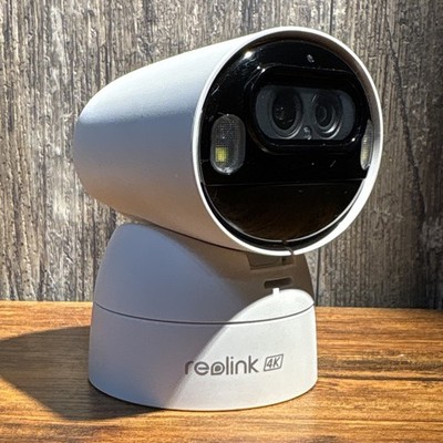 Reolink Argus Track 4K Wi-Fi IP Pan/Tilt Camera White Indoor/Outdoor Alexa