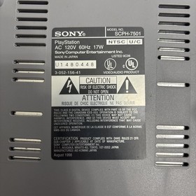 Sony PlayStation 1 Console PS 1 SCPH-7501 Console Only Tested And Working