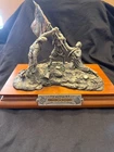 Zouaves 1st Manassas - Chilmark Pewter Civil War Sculpture by Francis Barnum
