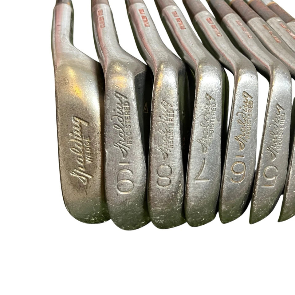 Vintage Spalding Top-Flite Tournament Model Iron Set 2–9 + Wedge Steel Shaft RH - Image 4 of 4
