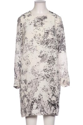 Lala Berlin Kleid Damen Dress Damenkleid Gr. S Seide Grau #ilu90hz
