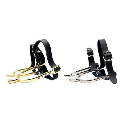 2 Teiliges Reitset mit PU Lederriemen für Pferde, Reitsportzubehör für Damen