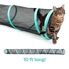 Outdoor 10-Foot Play Tunnel for Cats