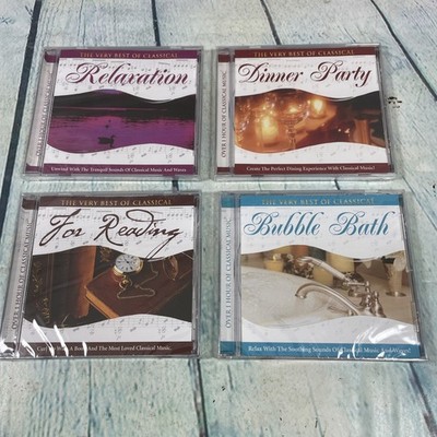 Classical Music 4 CDs Lot Relaxation New Sealed 2002 Direct Source