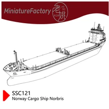 SSMODEL 1:700 Norway Cargo Ship Norbris Waterline