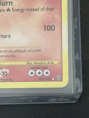 Charizard 103/100 Secret Rare - 2008 Diamond & Pearl Stormfront