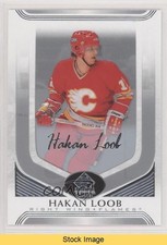 2020 Upper Deck SP Signature Edition Legends Silver Script Hakan Loob READ 04vd