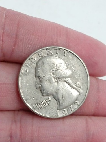 1979 US Washington Quarter Dollar Coin - Collectible Rare Vintage