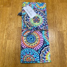 Vera Bradley Curling Flat Iron Travel Cover Sunny Medallion 29818-12657 NWT