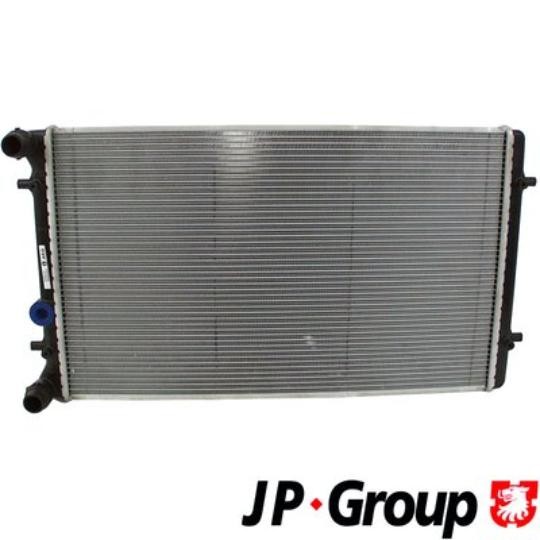 Radiateur de rechange JP GROUP 1114205500 pour réparer le circuit de refroidissement AUDI