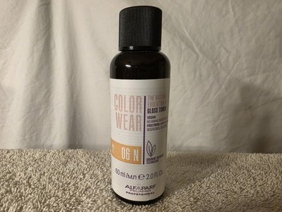 Alfaparf Milano Color Wear 6N Natural Dark Blonde Hair Color Gloss Toner 60ml