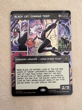 Black Cat, Cunning Thief Borderless Foil - Marvel'S Spider-Man MTG-NM