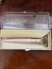 Vintage Schick Lady Eversharp Pink/Gold With Case 