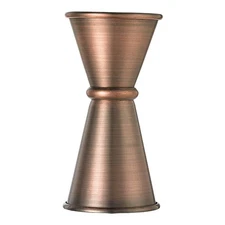 1/2oz x 3/4oz Japanese Style Jigger Antique Copper for Bartending Bar Tool