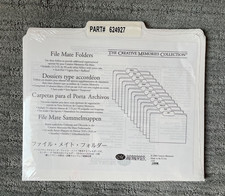 Creative Memories File Mate Folders NEW 12 months 1 for photo organization