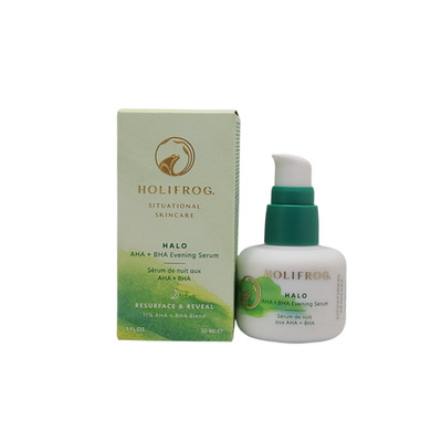 Holifrog Halo AHA + BHA Evening Serum 1oz/30ml *New* See Description