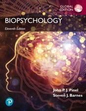 Biopsychology Global Edition by John P.J. Pinel PAPERBACK 9781292351933