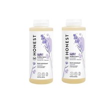 2 bains bulles naturels HONEST sans déchirure hypoallergénique lavage bébé lavande apaisante