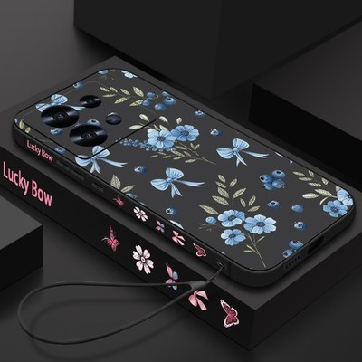 Handyhülle für Xiaomi Redmi Note 14 13 12 11 10 Pro 13C Flower Handykette Cover