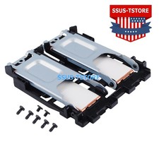 1x M.2 NVME Bracket Caddy  2x Heatsinks For HP ZBook Fury 15 G7 G8 SSD3 SSD4