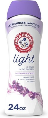 ARM & HAMMER Light In-Wash Scent Booster, Laundry Scent Booster Lavender Escape 