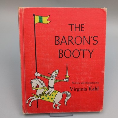 Vintage 1963 The Baron's Booty Virginia Kahl Knights Kids Illustrated HC Ex-Lib
