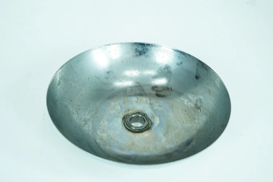 04 Harley Heritage Softail OEM Cubierta de llanta delantera Protector *PUNTOS PICADOS* 1345 Foto 2 de 4