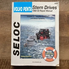Volvo Penta Stern Drives 1992-02 Repair Manual by Seloc Marine 3606