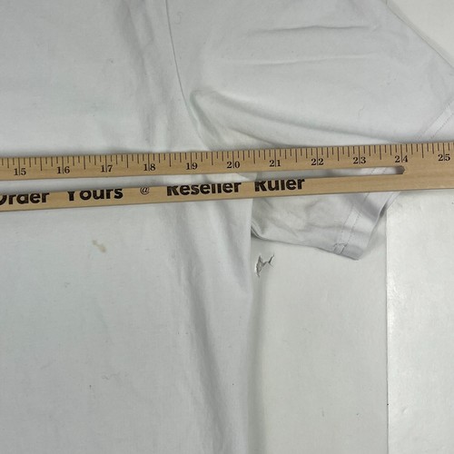 Johnnie O Polo Shirt Mens Medium White Hangin Out Short Sleeve Golfer Golfing - Picture 11 of 12