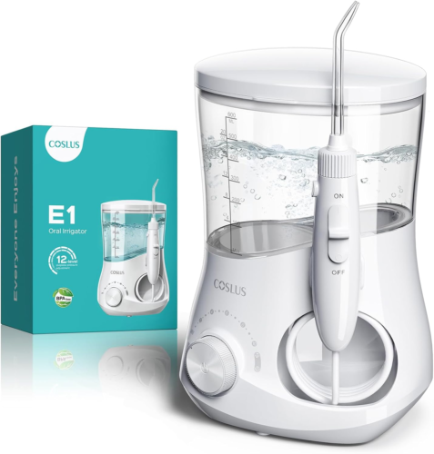 Water Dental Flosser Teeth Pick: 12 Settings Pressure Professional Gums, Braces