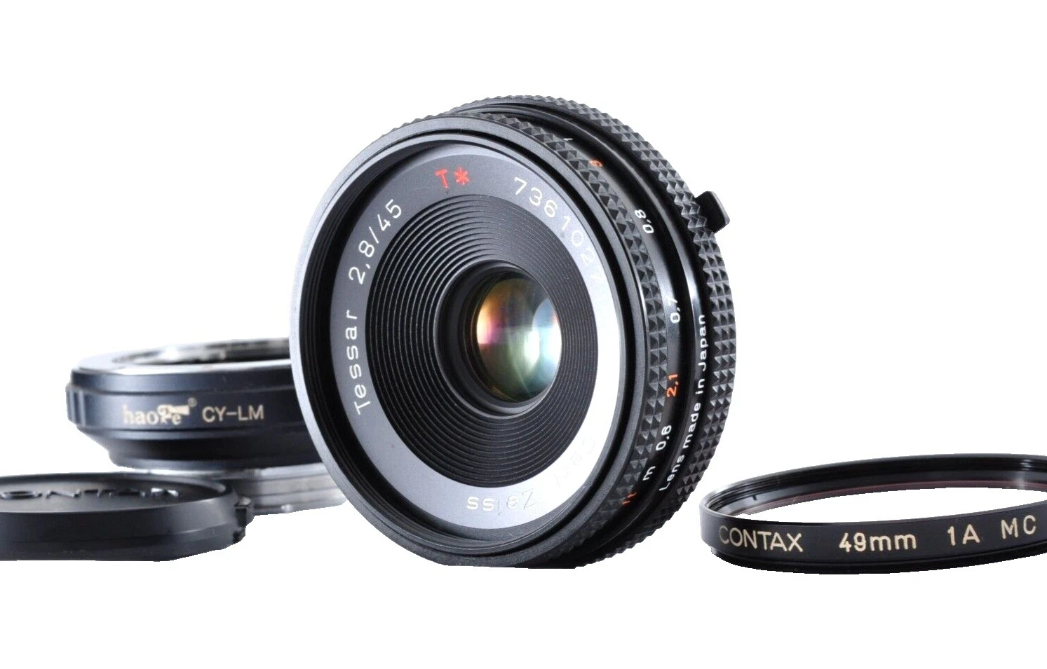 Объективы-блинчики для Yashica