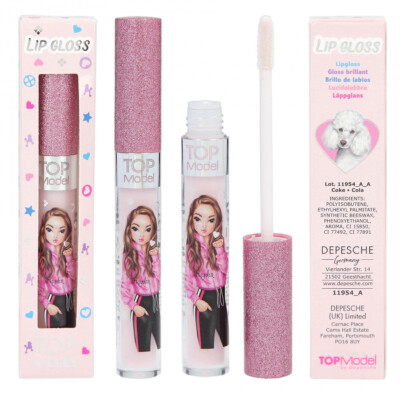 TopModel Lipgloss Cola Lipgloss DEPESCHE Mädchen Pink Lippen Beauty Accessoires